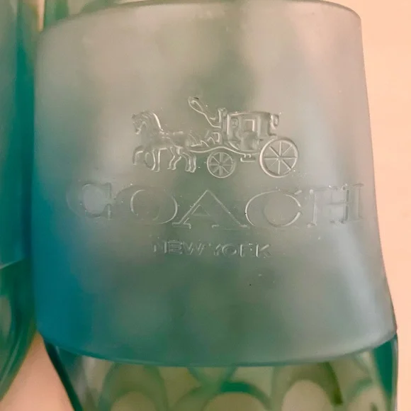 EUC COACH turquoise jelly sandals - Picture 2 of 2